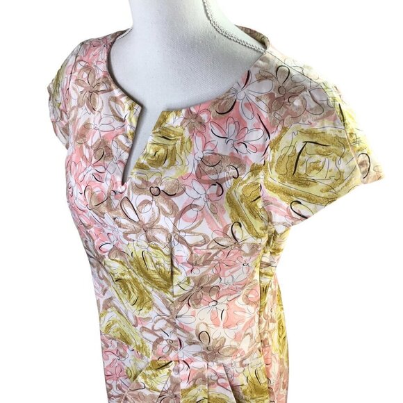 Andrea Fisher Designs NYC Dress Vintage Made USA Size M Old Hollywood Retro - Picture 4 of 10